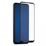 Стъклен протектор OG Premium paper box с цяло лепило, За Samsung Galaxy A12/M12 (A125F/M127F), Черен