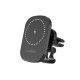 Стойка за кола за парното Maxlife MXCH-16 магнитна с безжично зареждане 15W, Черна от Fonax.bg