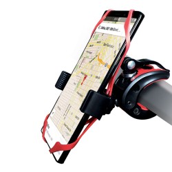 Стойка за велосипед/колело/тротинетка силиконова Rebeltec M40, Черна