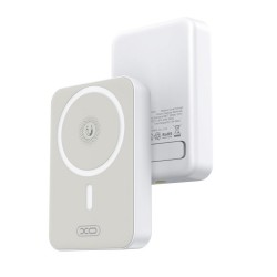 Външна батерия Power Bank 10000 mAh XO PR231 20W 3А, магнитна с MagSafe, Бяла