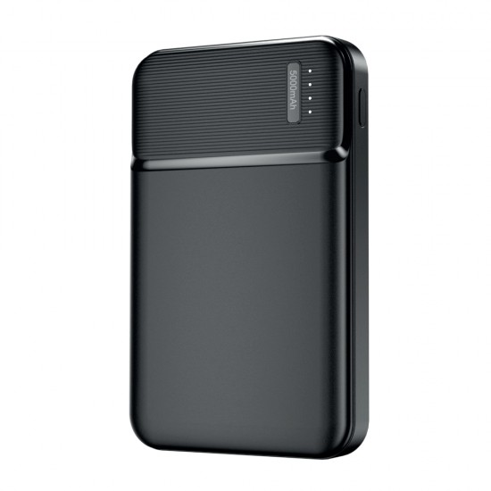 Външна батерия Power Bank 5000 mAh Maxlife MXPB-01, Черна от Fonax.bg