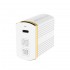 Зарядно устройство адаптер 18W USB-C, Ldnio 220V, в кутия, Бял