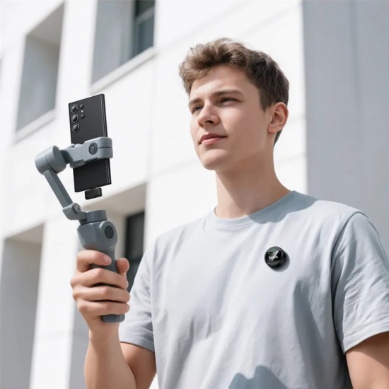 Безжичен микрофон Hoco L21 USB-C, с приемник, черен