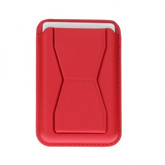 Държач за карти bSmart с вградена стойка, Червен от Fonax.bg