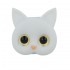 Държач за телефон bSmart Cat, С огледалце, Бял