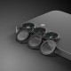 Etteri протектор метални рингове за задна камера за Samsung Galaxy S26, черен