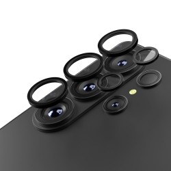 Etteri протектор метални рингове за задна камера за Samsung Galaxy S26 Ultra, черен