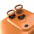 Etteri протектор за задна камера за iPhone 17 Pro / 17 Pro Max, оранжев