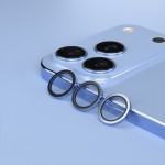 Etteri протектор за задна камера за iPhone 18 Pro / 18 Pro Max, светлосин