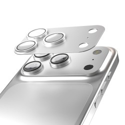 Etteri протектор задна камера пълна защита за iPhone 17 Pro (6.3), сребрист