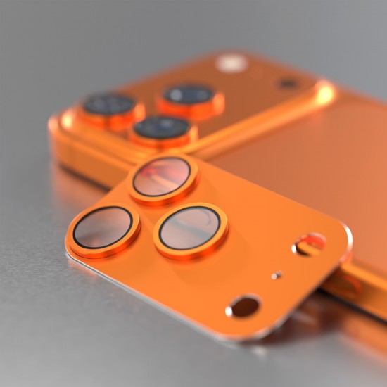 Etteri протектор задна камера пълна защита за iPhone 17 Pro Max (6.9), оранжев от Fonax.bg