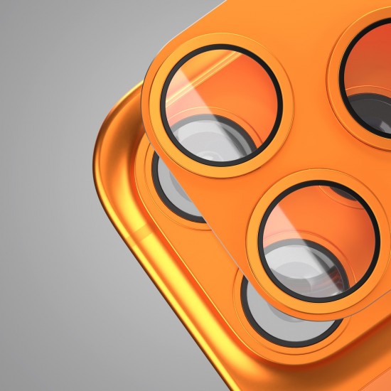 Etteri протектор задна камера пълна защита за iPhone 17 Pro Max (6.9), оранжев от Fonax.bg
