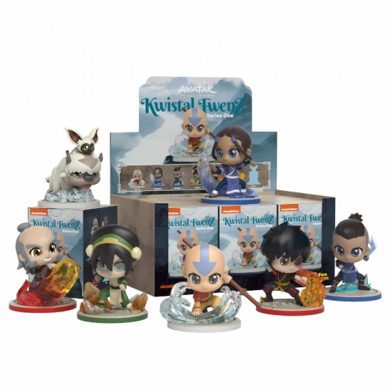 Фигурка изненада Mighty Jaxx - Avatar The Last Airbender Kwistal Fwenz Series 1, Blind Box от Fonax.bg
