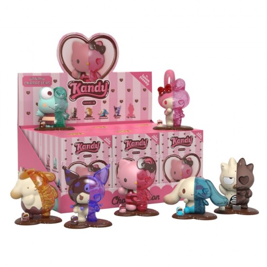 Фигурка изненада Mighty Jaxx - Hello Kitty Choco Edition Kandy x Sanrio ft.  Freeny Series 2, Blind Box от Fonax.bg