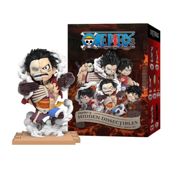 Фигурка изненада Mighty Jaxx - One Piece Freeny Hidden Dissectibles Series 6 Luffy’s Gears Edition, Blind Box от Fonax.bg
