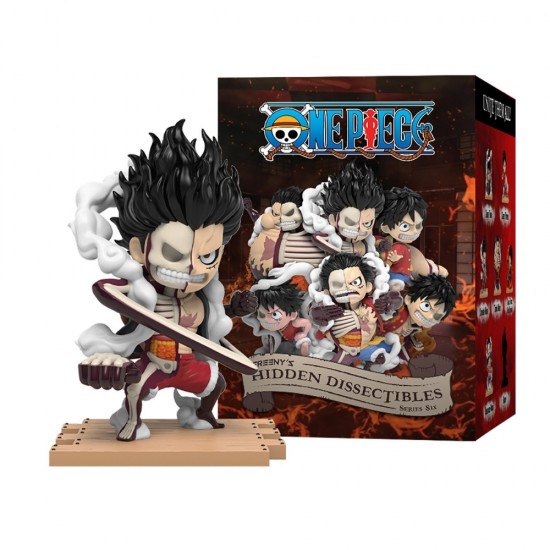 Фигурка изненада Mighty Jaxx - One Piece Freeny Hidden Dissectibles Series 6 Luffy’s Gears Edition, Blind Box от Fonax.bg
