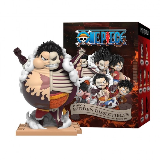 Фигурка изненада Mighty Jaxx - One Piece Freeny Hidden Dissectibles Series 6 Luffy’s Gears Edition, Blind Box от Fonax.bg