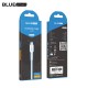 Кабел USB BLUE Power BMDU01 Novel 1м в кутия 2.4A, Micro USB, Бял от Fonax.bg
