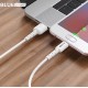Кабел USB BLUE Power BMDU01 Novel 1м в кутия 2.4A, Micro USB, Бял от Fonax.bg