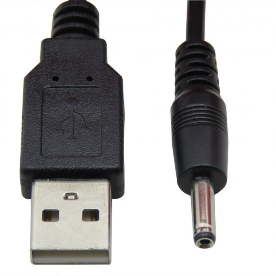 Кабел USB MBX, 1.5м, USB към Nokia тънка букса, Черен от Fonax.bg