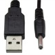 Кабел USB MBX, 1.5м, USB към Nokia тънка букса, Черен от Fonax.bg