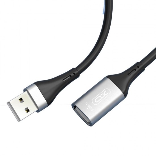 Кабел USB XO NB219, Удължител към женско USB 2.0, 3м в кутия, Черен от Fonax.bg