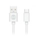 Кабел USB Forever 1м 3A в кутия, Type C, Бял от Fonax.bg