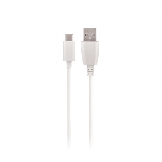 Кабел USB Maxlife 3м в кутия 2A, Type C, Бял от Fonax.bg