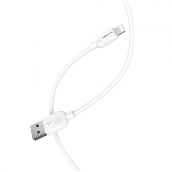 Кабел USB BLUE Power BL2BX14 LinkJet 2м в кутия, 15W, 3A, Lightning, Бял от Fonax.bg
