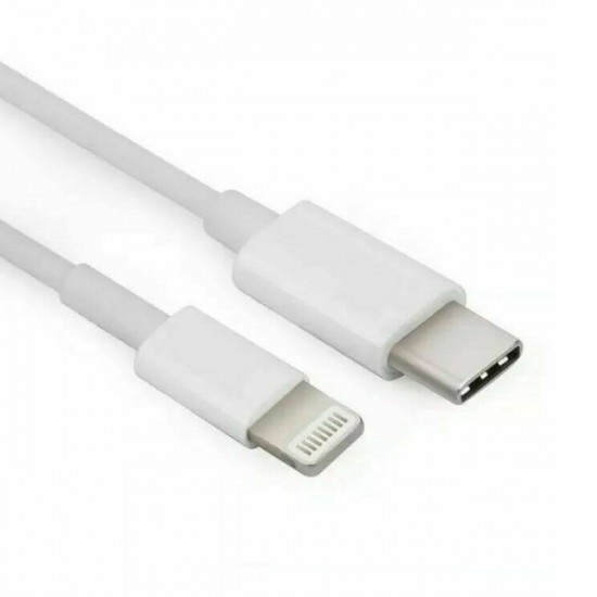 Кабел USB MBX, Type C-Lightning, за iPhone, Бял от Fonax.bg