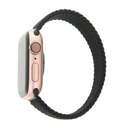 Каишка bSmart Elastic band M за часовник Apple iWatch 42/44/45/46/49mm дължина 155mm, Черна