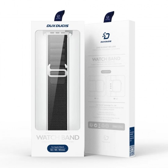 Каишка DUX DUCIS GS band за часовник Apple iWatch 42/44/45/46/49mm, Черна от Fonax.bg