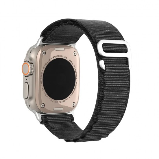 Каишка DUX DUCIS GS band за часовник Apple iWatch 42/44/45/46/49mm, Черна от Fonax.bg