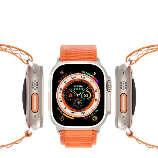 Каишка DUX DUCIS GS band за часовник Apple iWatch 42/44/45/46/49mm, Оранжева от Fonax.bg
