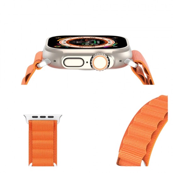 Каишка DUX DUCIS GS band за часовник Apple iWatch 42/44/45/46/49mm, Оранжева от Fonax.bg