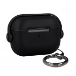 Калъф силиконов за Airpods 4 с ANC слушалки bSmart, Черен