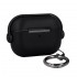 Калъф силиконов за Airpods 4 с ANC слушалки bSmart, Черен