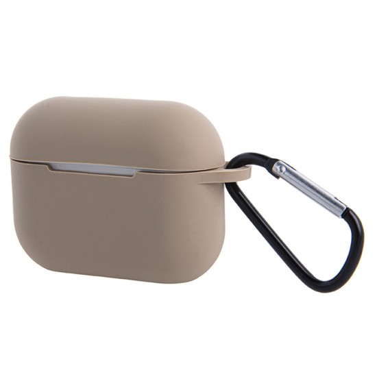 Калъф силиконов за Airpods Pro слушалки bSmart с висулка коте, Бежов от Fonax.bg