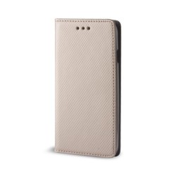 Калъф тефтер флип bSmart Magnet Book страничен, За Honor 600 Pro, Златист