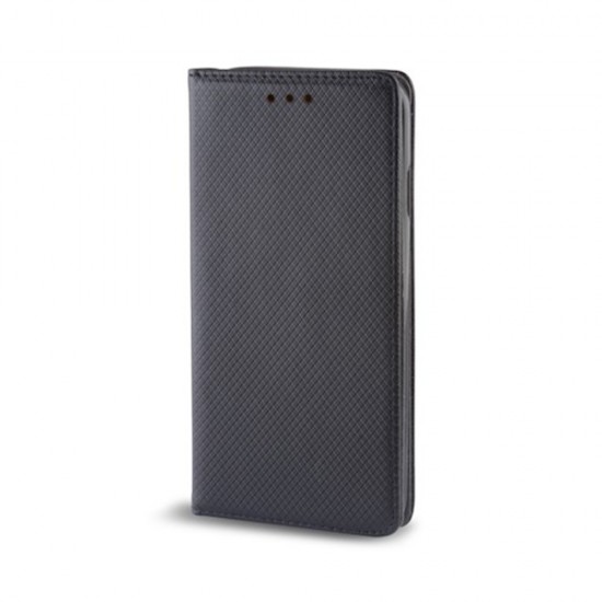 Калъф тефтер флип bSmart Magnet Book страничен, За Honor 600 Smart, Черен