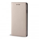 Калъф тефтер флип bSmart Magnet Book страничен, За Samsung Galaxy A17 / A18, Златист