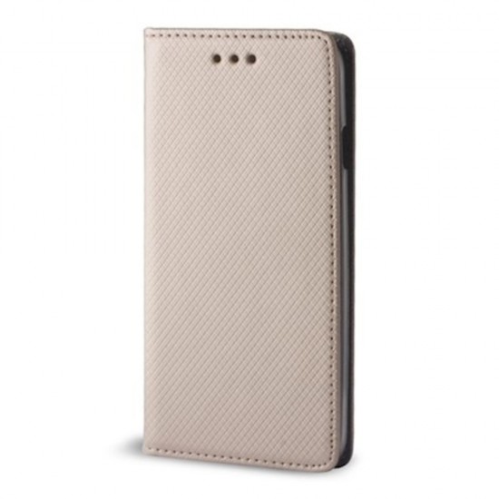 Калъф тефтер флип bSmart Magnet Book страничен, За Samsung Galaxy A17, Златист от Fonax.bg