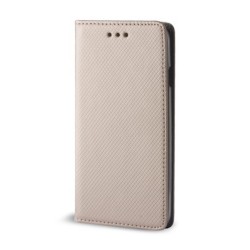 Калъф тефтер флип bSmart Magnet Book страничен, За Samsung Galaxy S25 FE / S26 FE, Златист