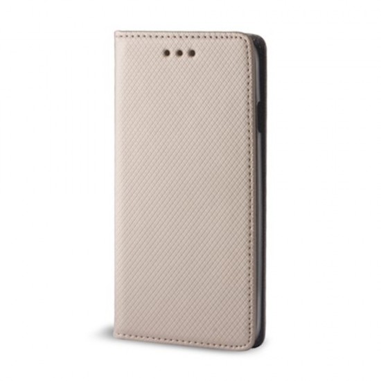 Калъф тефтер флип bSmart Magnet Book страничен, За Samsung Galaxy S25 FE, Златист от Fonax.bg