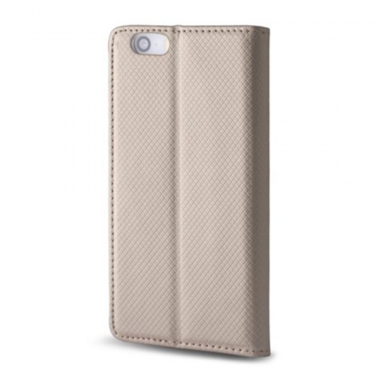 Калъф тефтер флип bSmart Magnet Book страничен, За Samsung Galaxy S25 FE, Златист от Fonax.bg