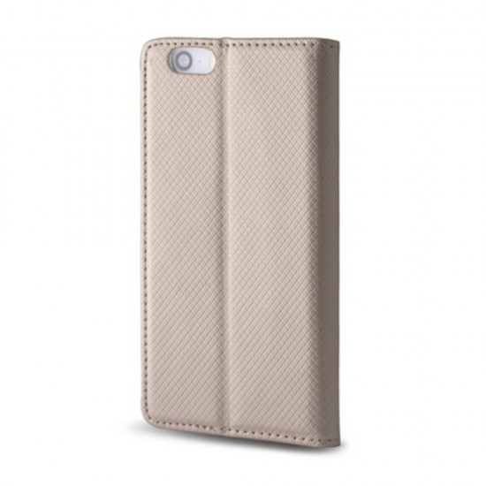 Калъф тефтер флип bSmart Magnet Book страничен, За Xiaomi Redmi 15C, Златист от Fonax.bg