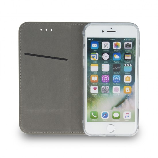 Калъф тефтер флип bSmart Magnetic Book страничен, За Samsung Galaxy A17 / A26 / A18, бордо