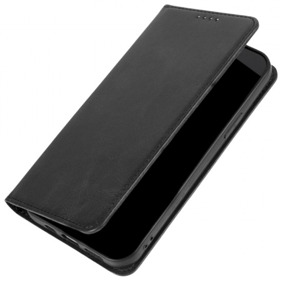 Калъф тефтер флип bSmart Magnetic Book страничен, За Samsung Galaxy S25 Ultra, Черен от Fonax.bg