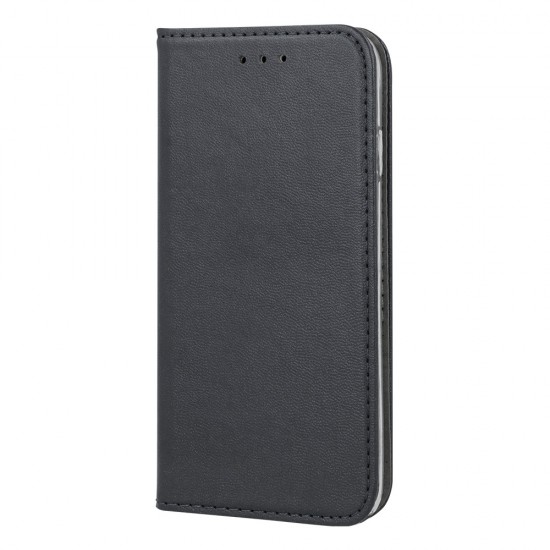 Калъф тефтер флип bSmart Magnetic Book страничен, За Xiaomi Redmi 17, Черен