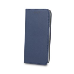 Калъф тефтер флип bSmart Magnetic Book страничен, За Xiaomi Redmi 17, Тъмносин